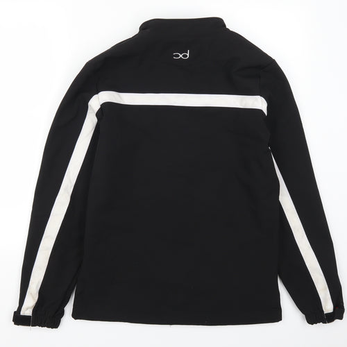 Chinny Dipper Boys Black Striped  Jacket  Size 13-14 Years