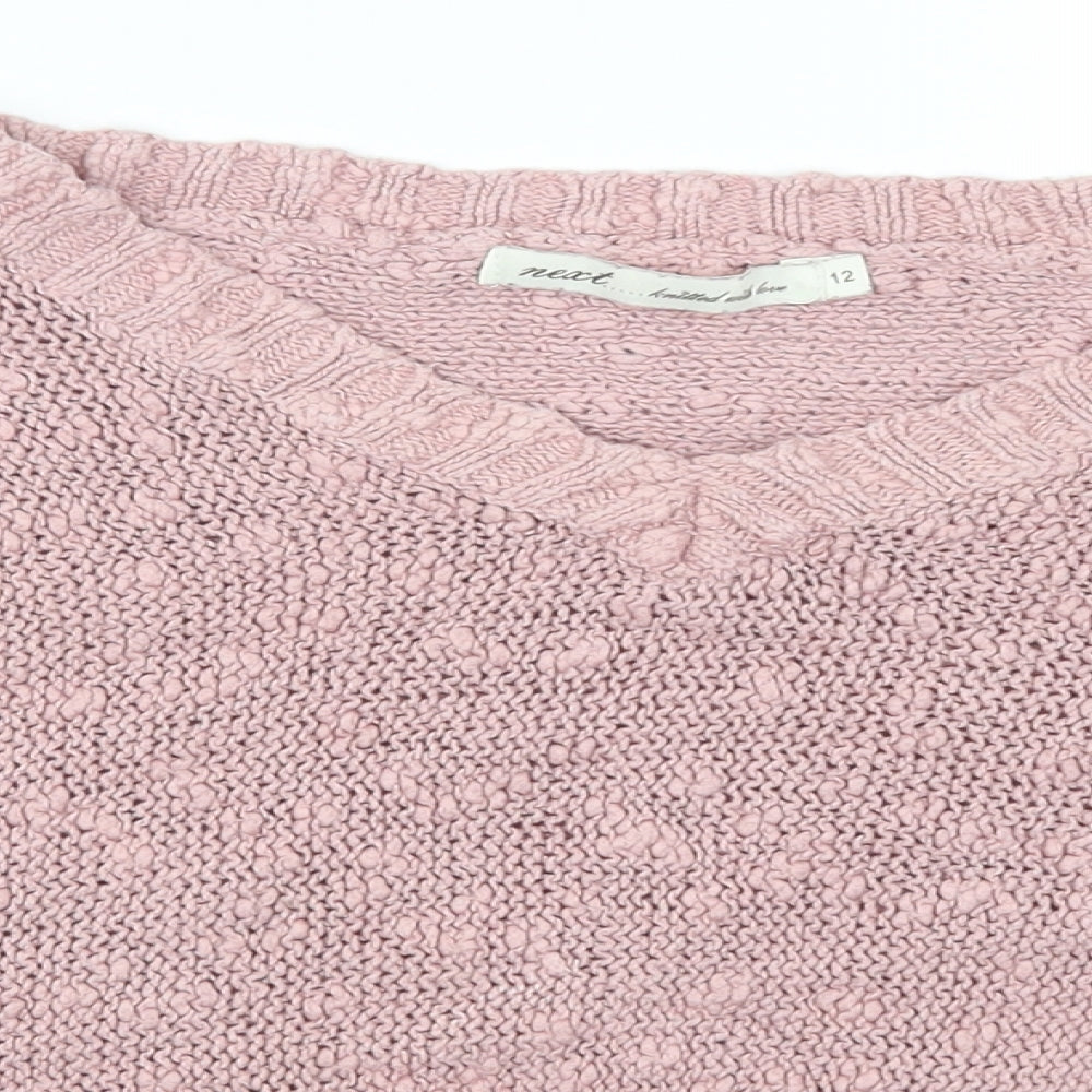 NEXT Womens Pink   Pullover Jumper Size 12