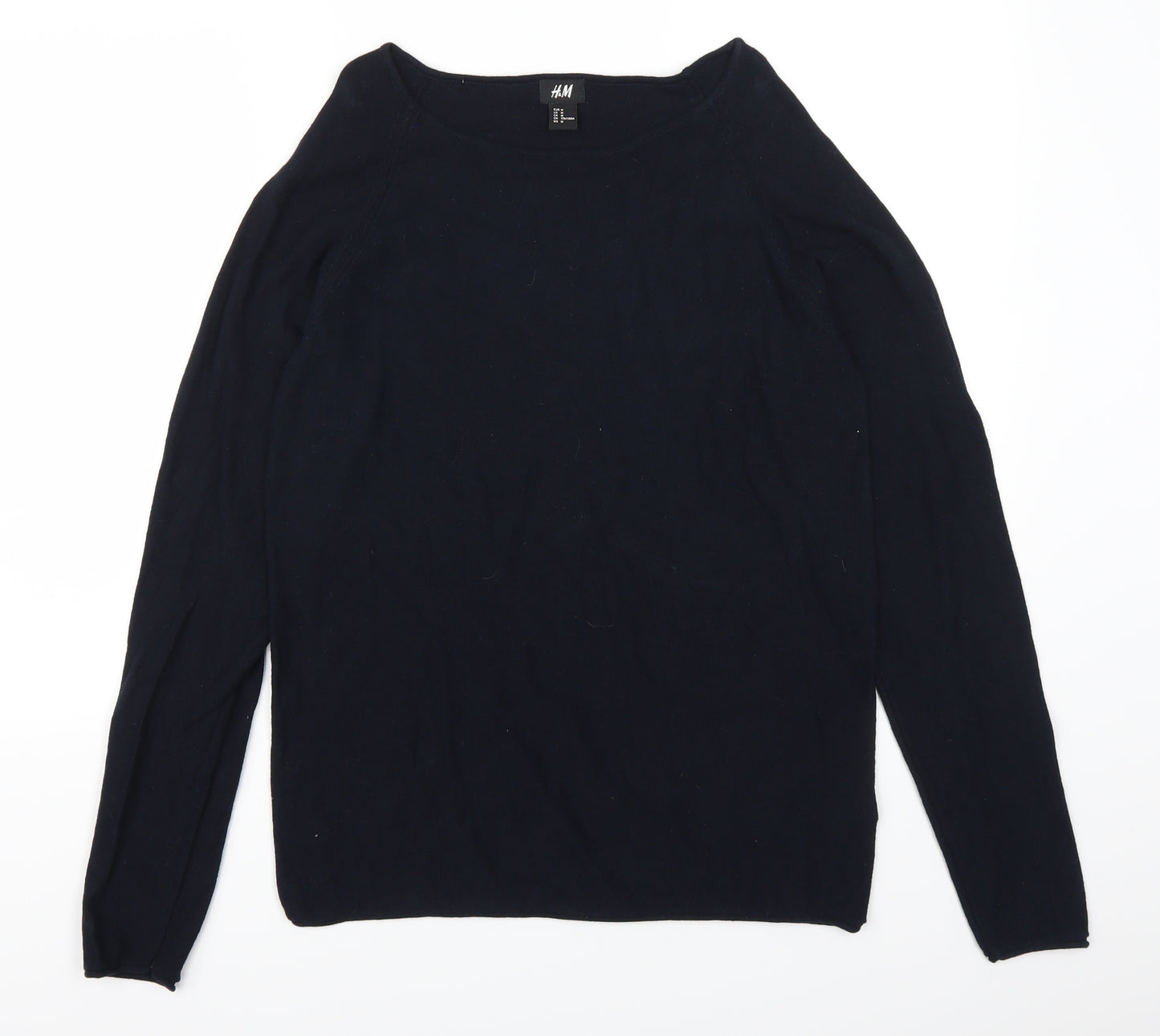 H&M Womens Blue   Pullover Jumper Size M
