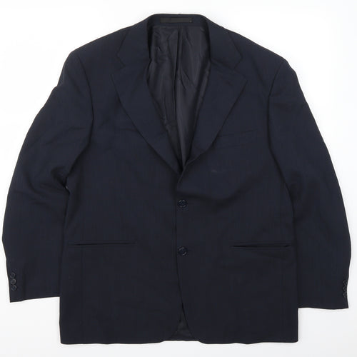 Marks and Spencer Mens Blue   Jacket Suit Jacket Size 42