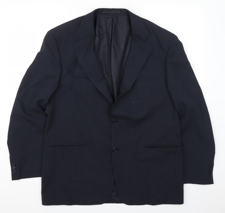 Marks and Spencer Mens Blue   Jacket Suit Jacket Size 42