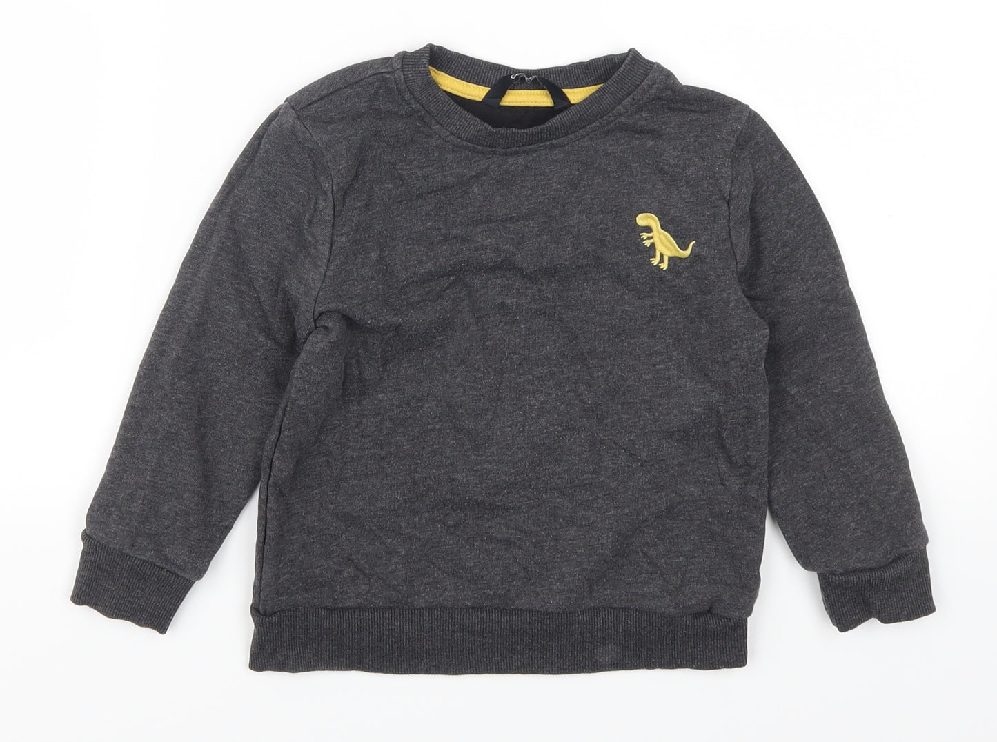 George Boys Grey    Sweatshirt Size 3-4 Years  - Dinosair
