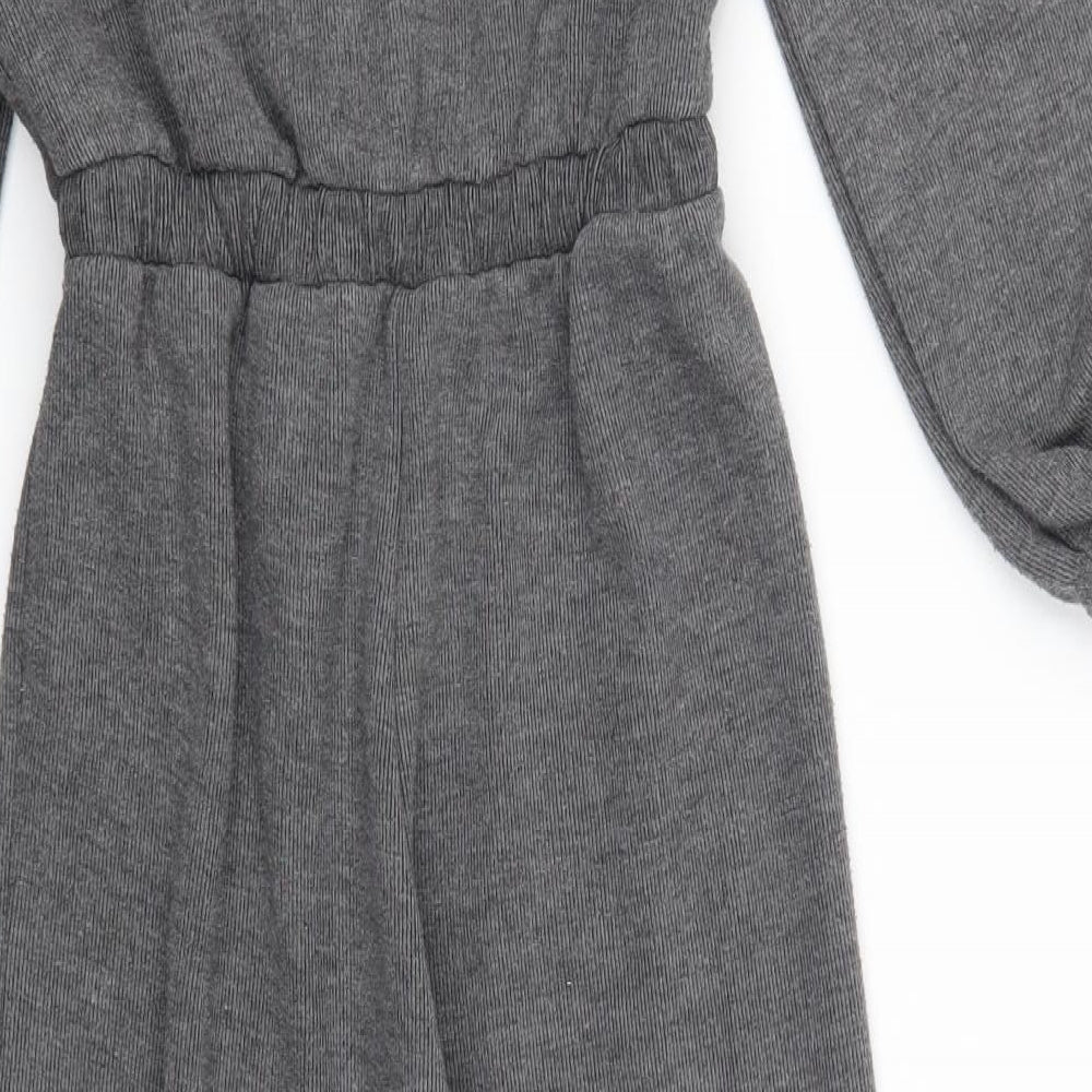 Zara Girls Grey   Jumpsuit One-Piece Size 13-14 Years