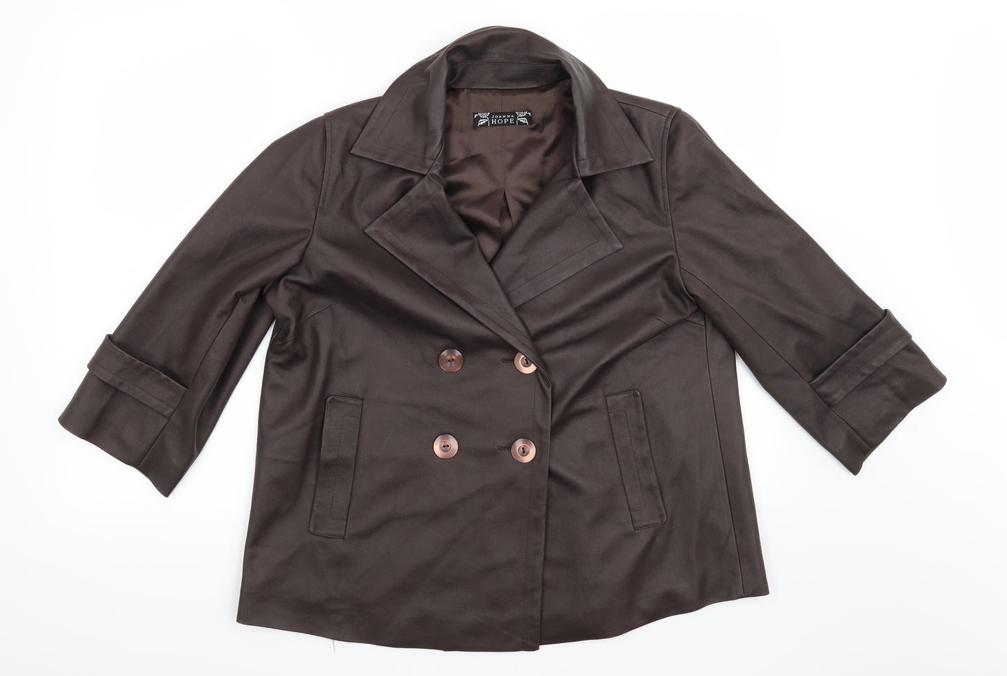 Joanna Hope Womens Brown   Jacket  Size 14