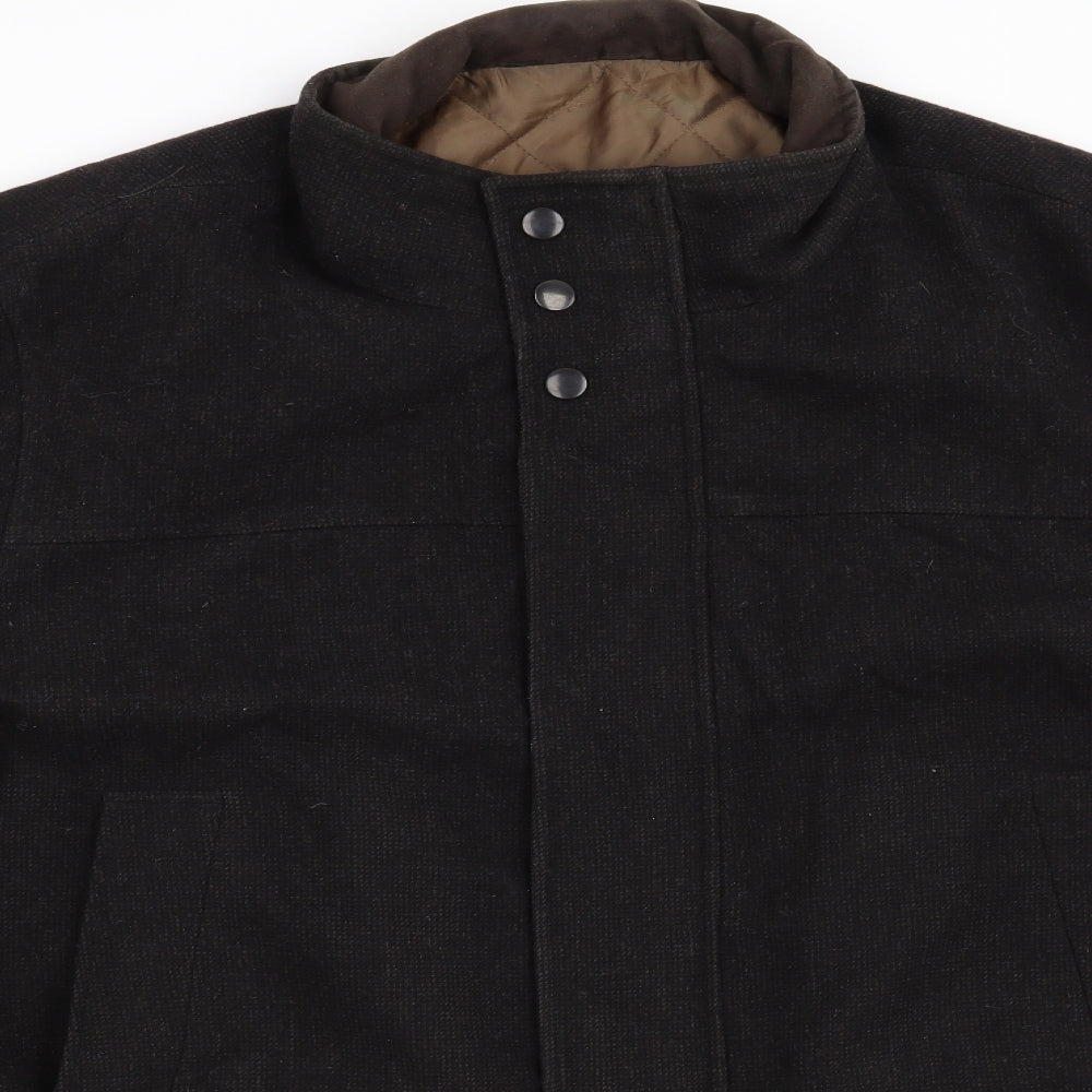 Slaters Mens Brown   Overcoat Coat Size 3XL