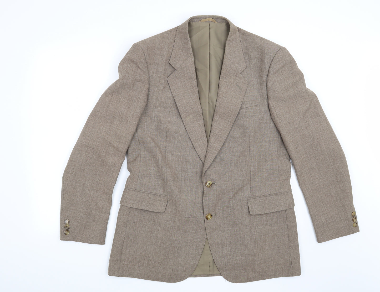 Classic Mr Harry Mens Brown   Jacket Suit Jacket Size 40