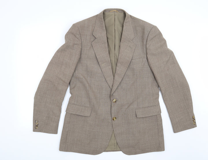 Classic Mr Harry Mens Brown   Jacket Suit Jacket Size 40