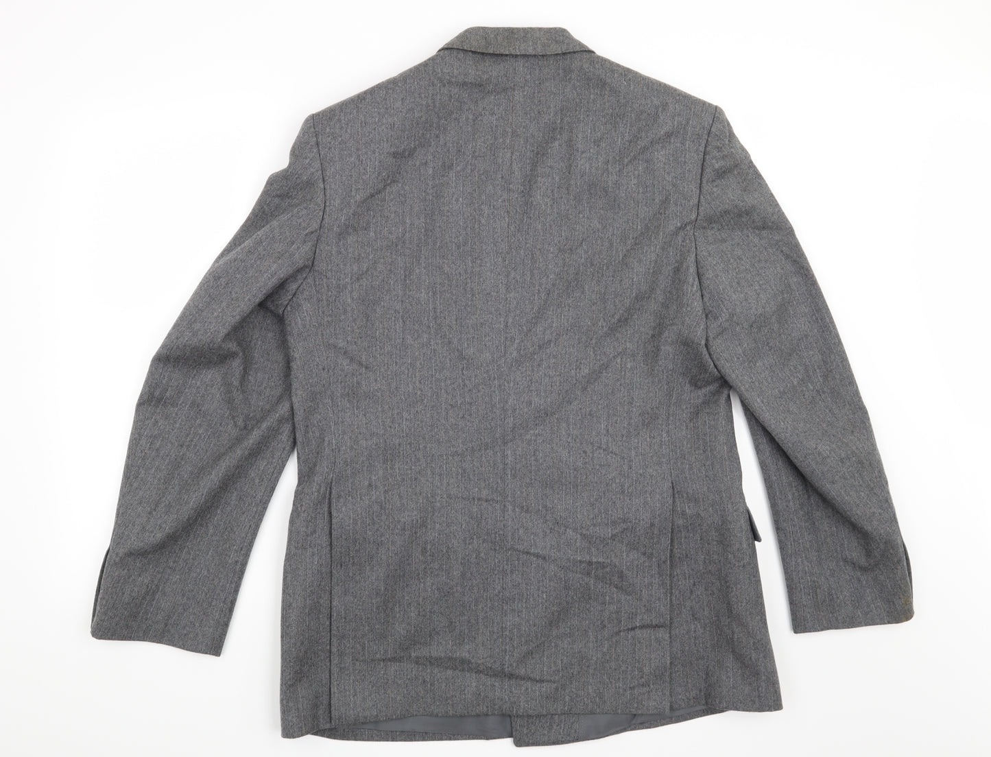Centaur Mens Blue Striped  Jacket Blazer Size 42