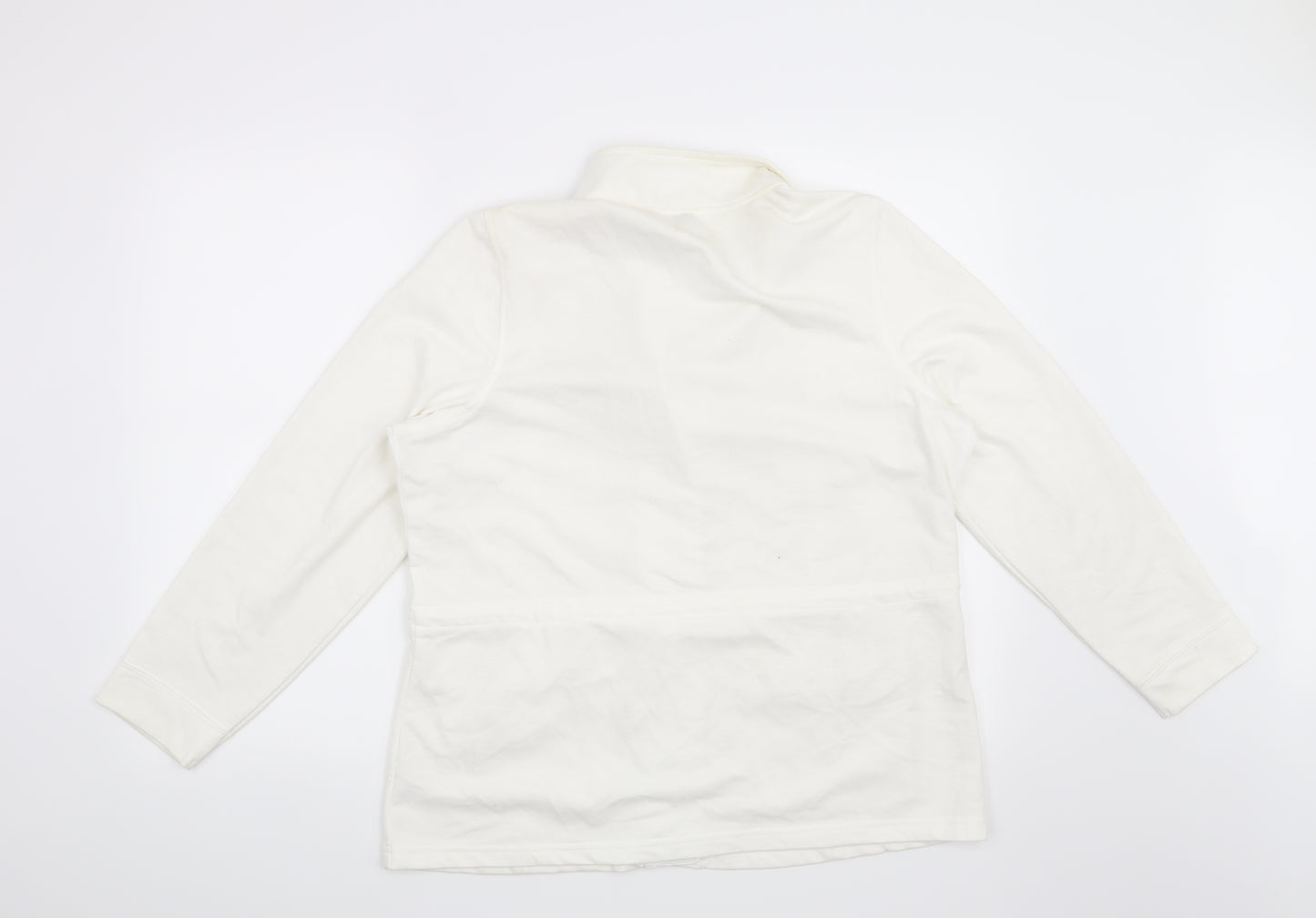 Bonmarché Womens White   Jacket  Size M