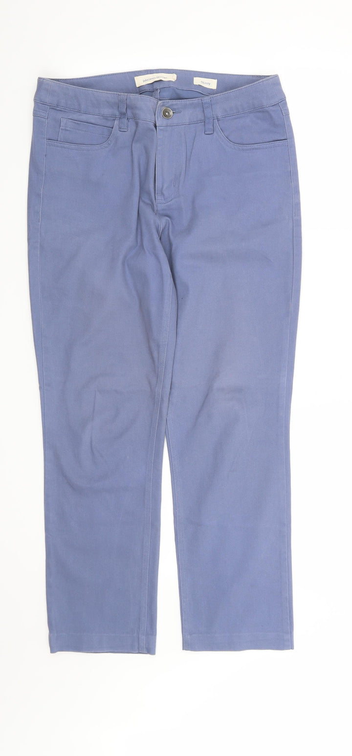 John Lewis Womens Blue Skinny Jeans Size 10 L28 in