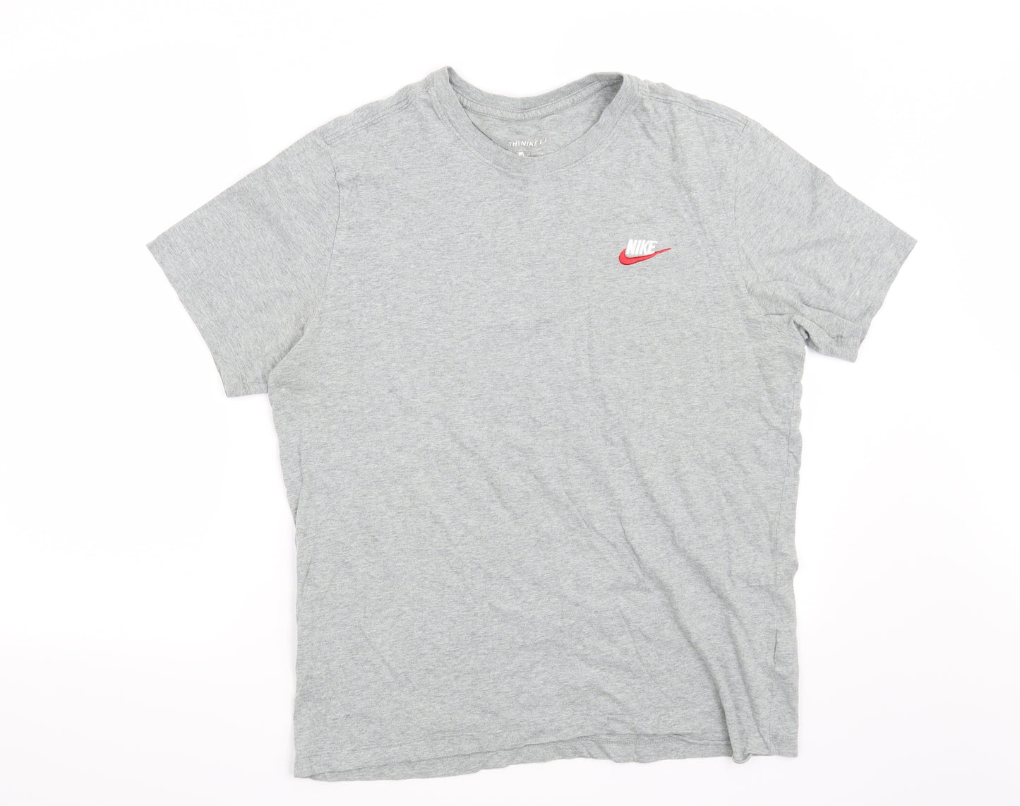 Nike Mens Grey    T-Shirt Size M