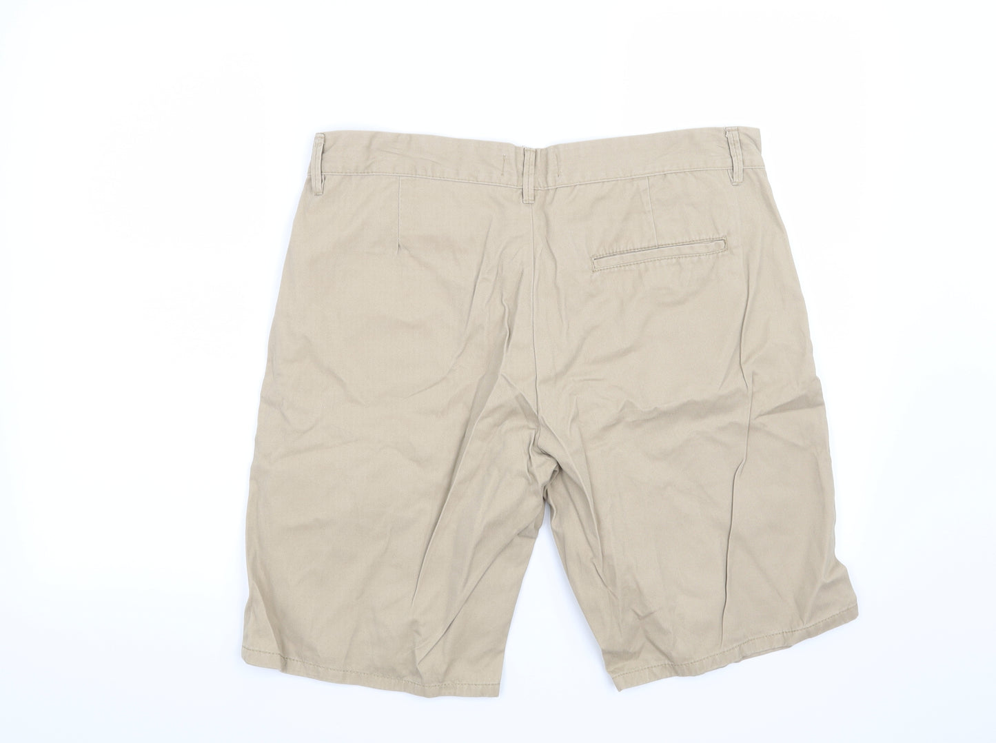 Denim CO Mens Beige   Chino Shorts Size 34