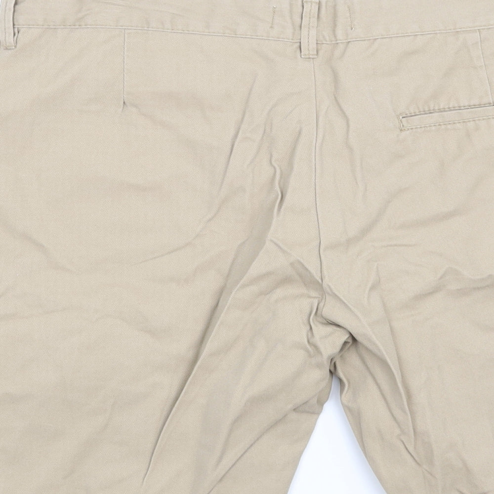 Denim CO Mens Beige   Chino Shorts Size 34