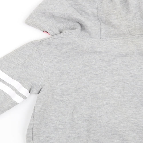 Young Dimension Girls Grey   Full Zip Hoodie Size 8-9 Years