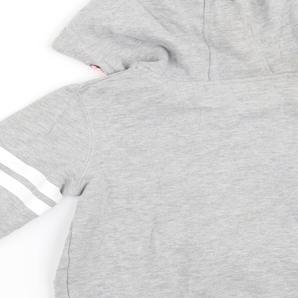 Young Dimension Girls Grey   Full Zip Hoodie Size 8-9 Years