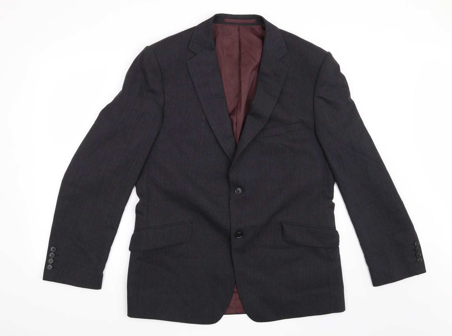 Marks and Spencer Mens Blue   Jacket Suit Jacket Size 42