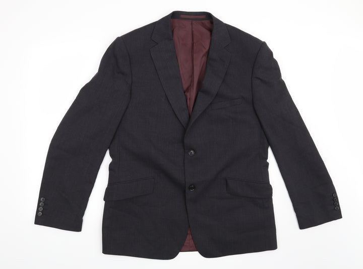 Marks and Spencer Mens Blue   Jacket Suit Jacket Size 42
