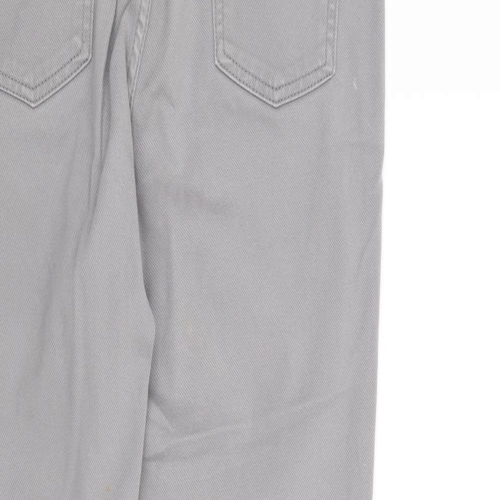 Per Una Womens Grey   Straight Jeans Size 12 L26 in