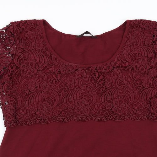 Great Plains Womens Red   A-Line  Size L