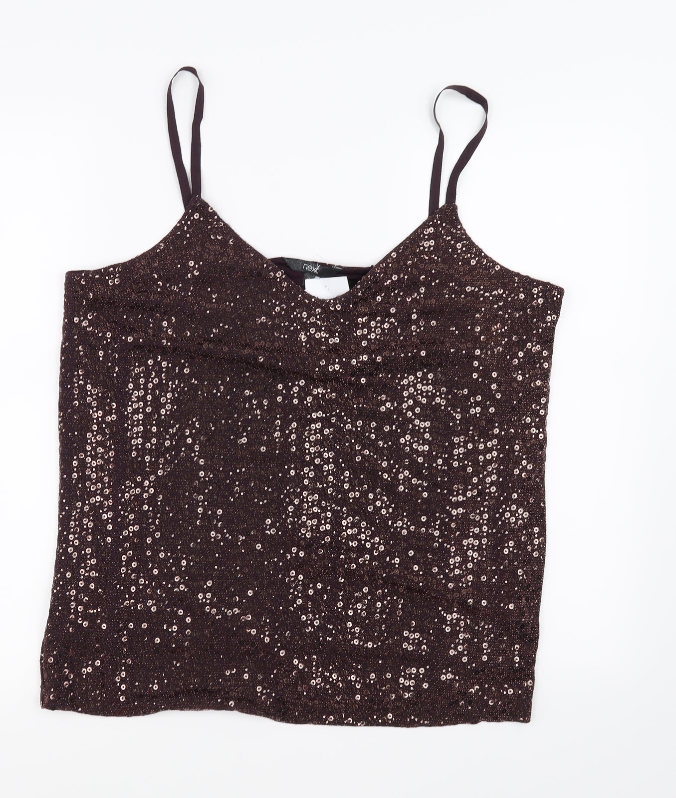 NEXT Womens Brown   Basic T-Shirt Size 16