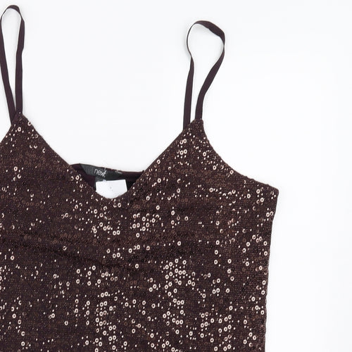NEXT Womens Brown   Basic T-Shirt Size 16