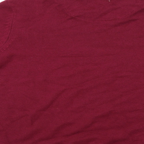 Atlantic Bay Mens Purple   Pullover Jumper Size M