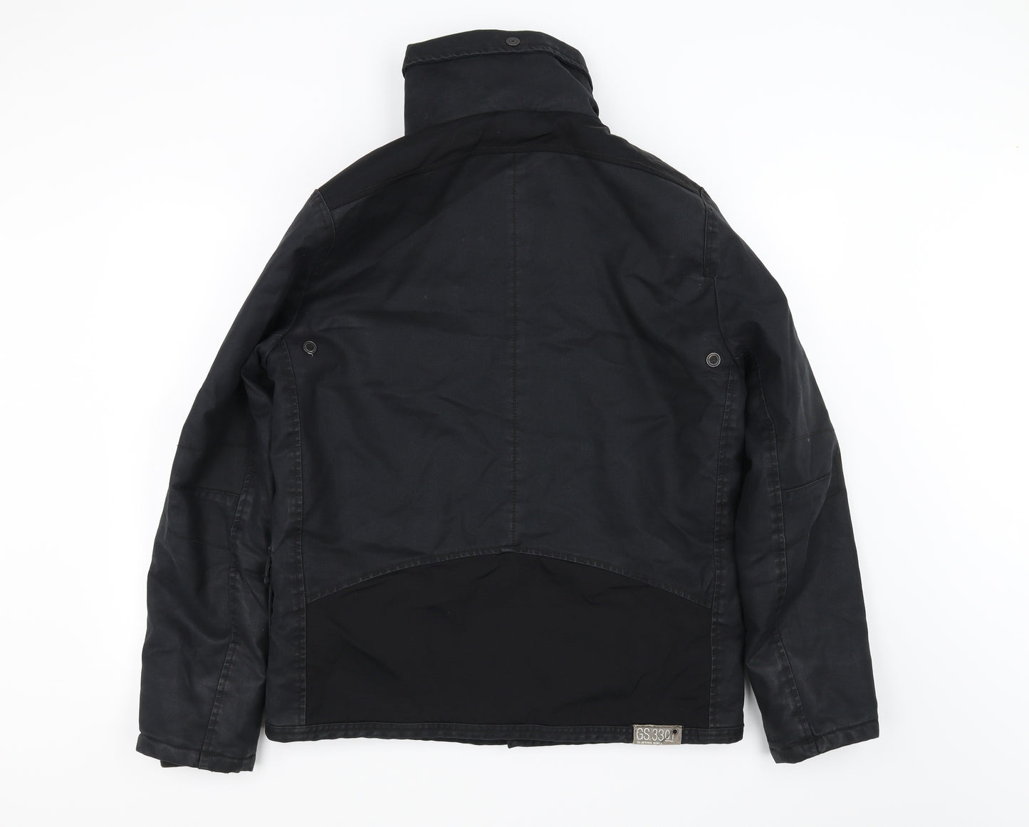 G-Star Mens Black   Jacket Coat Size M