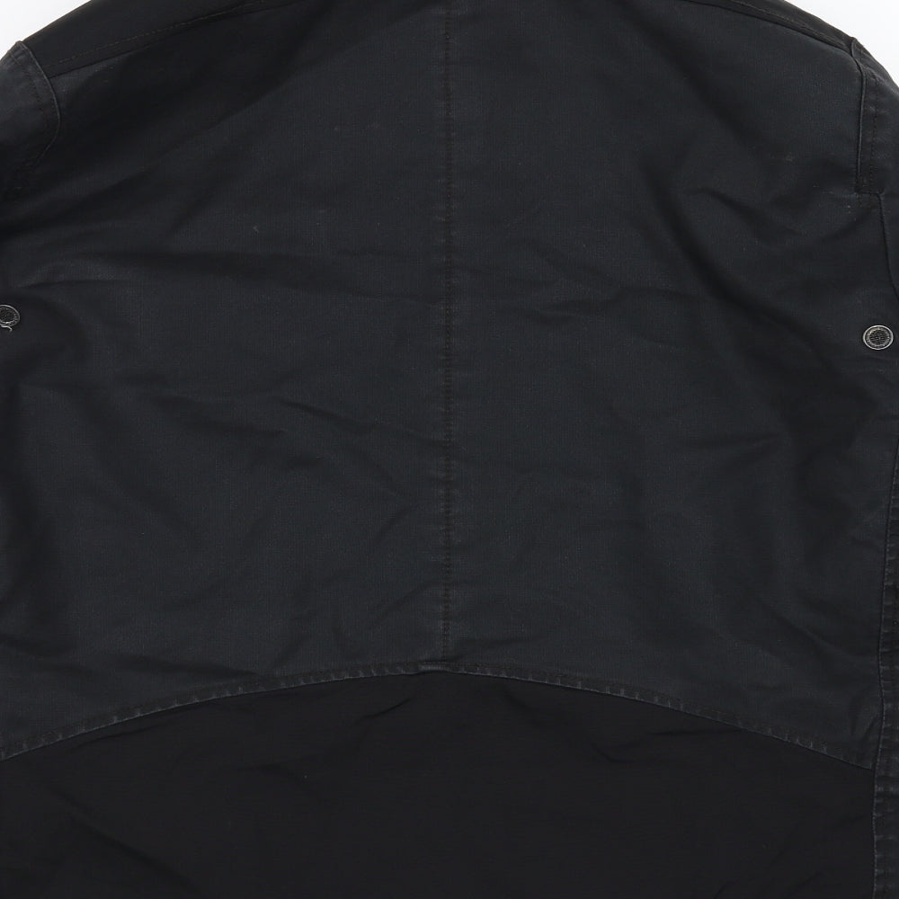 G-Star Mens Black   Jacket Coat Size M