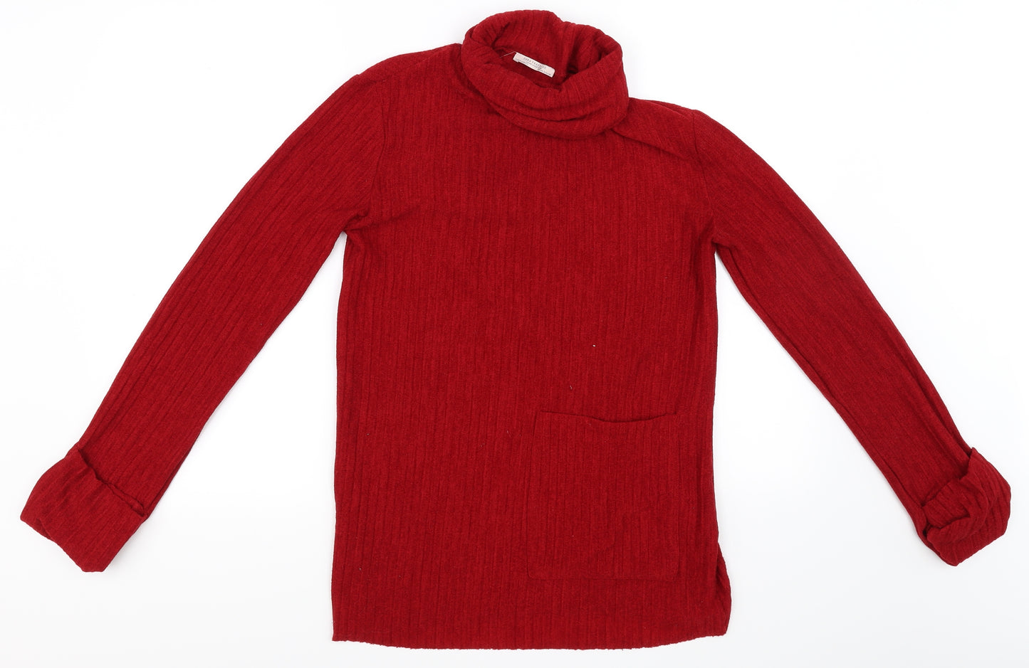 Zara Trafaluc Womens Red   Pullover Jumper Size 6