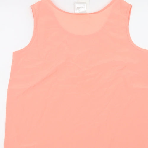 Classic Womens Pink   Basic Blouse Size 12