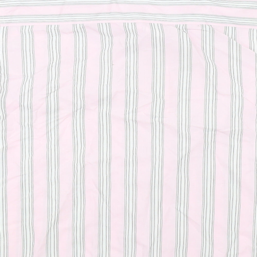 Orvis Womens Pink Striped  Basic Button-Up Size 12