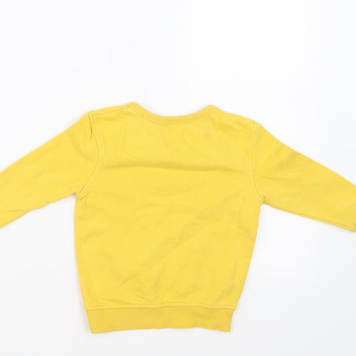 George Boys Yellow   Pullover Jumper Size 2 Years