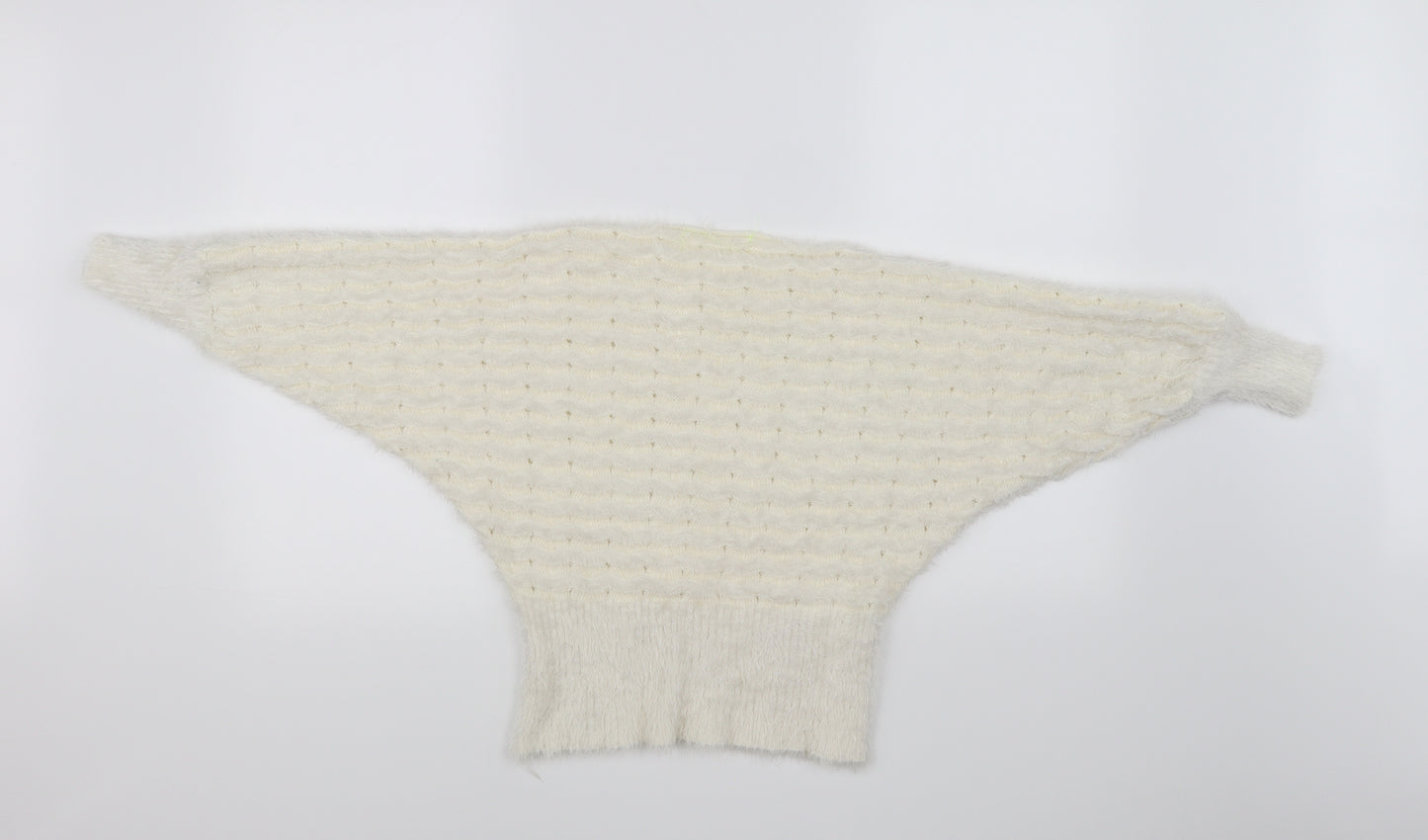 tiffany bling  Womens White   Pullover Jumper Size S
