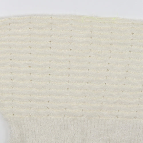tiffany bling  Womens White   Pullover Jumper Size S