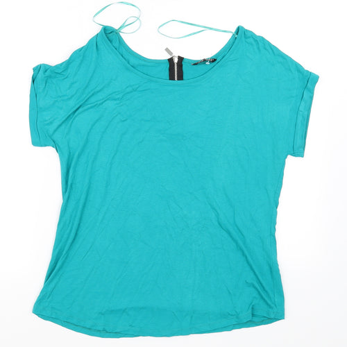 Selected Womens Green   Basic Blouse Size 12