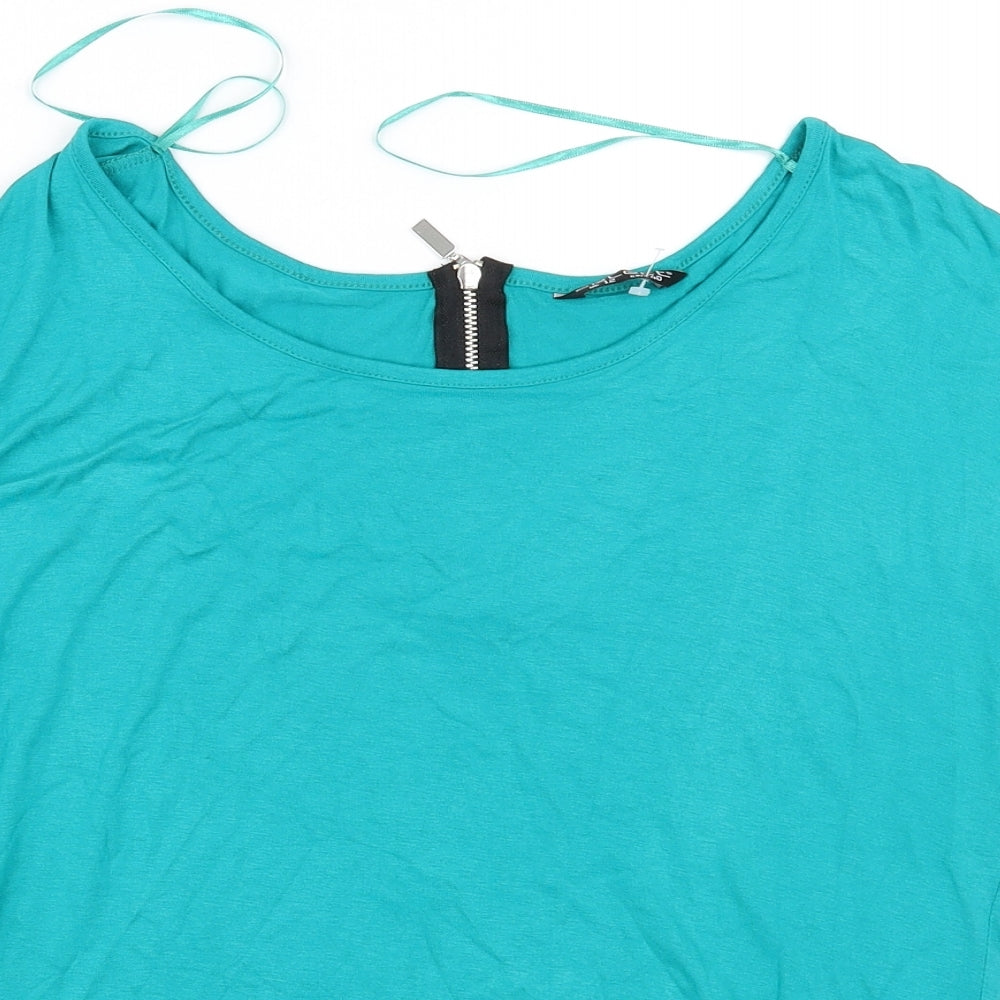 Selected Womens Green   Basic Blouse Size 12