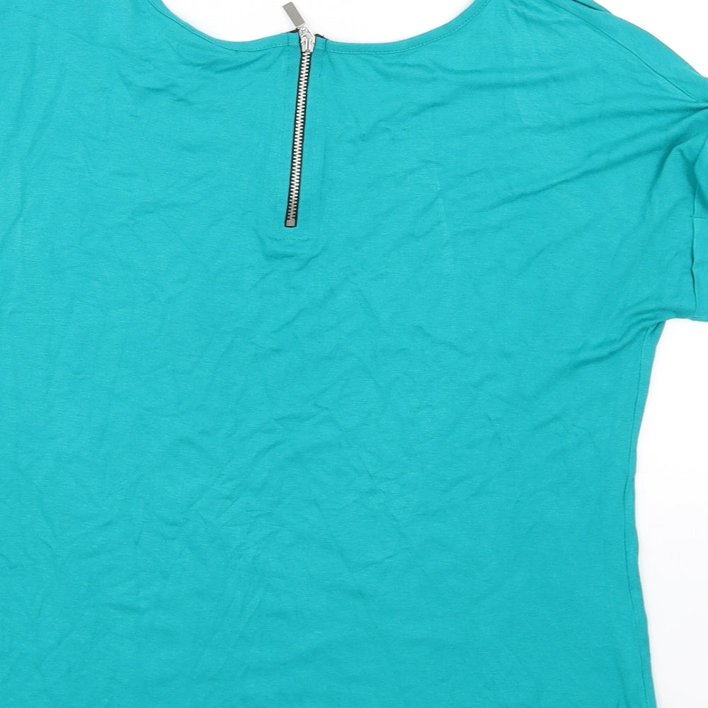Selected Womens Green   Basic Blouse Size 12