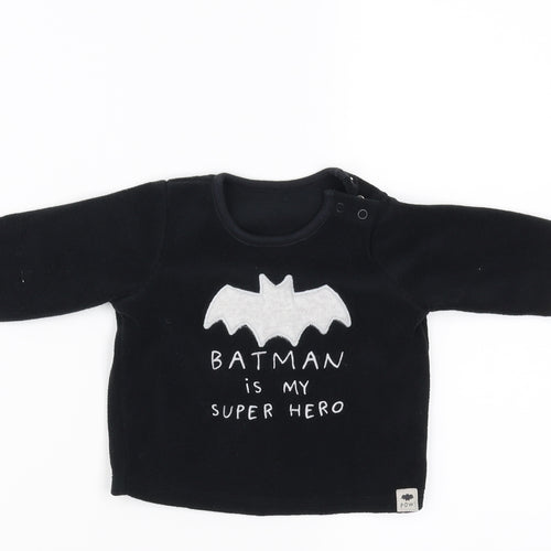 George  Black   Pullover Jumper Size 6-9 Months