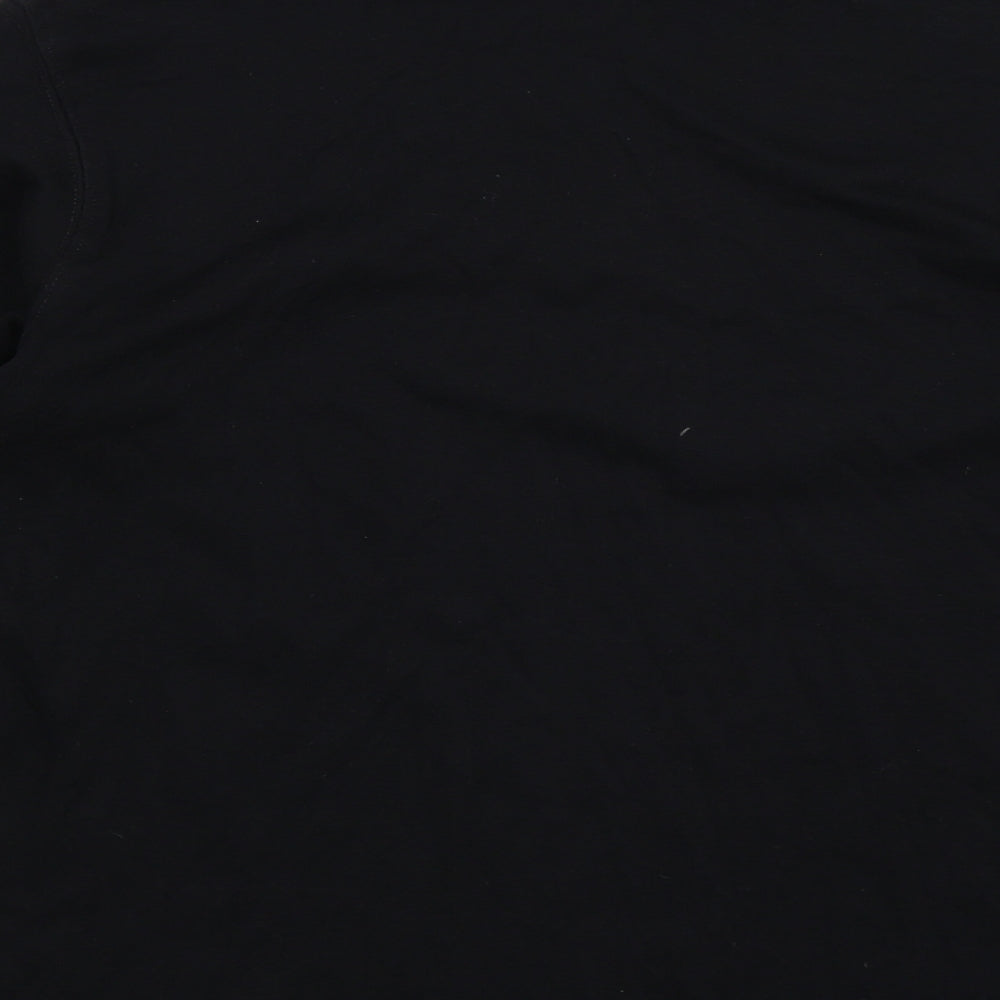 Cotton Traders Mens Black   Pullover Sweatshirt Size S