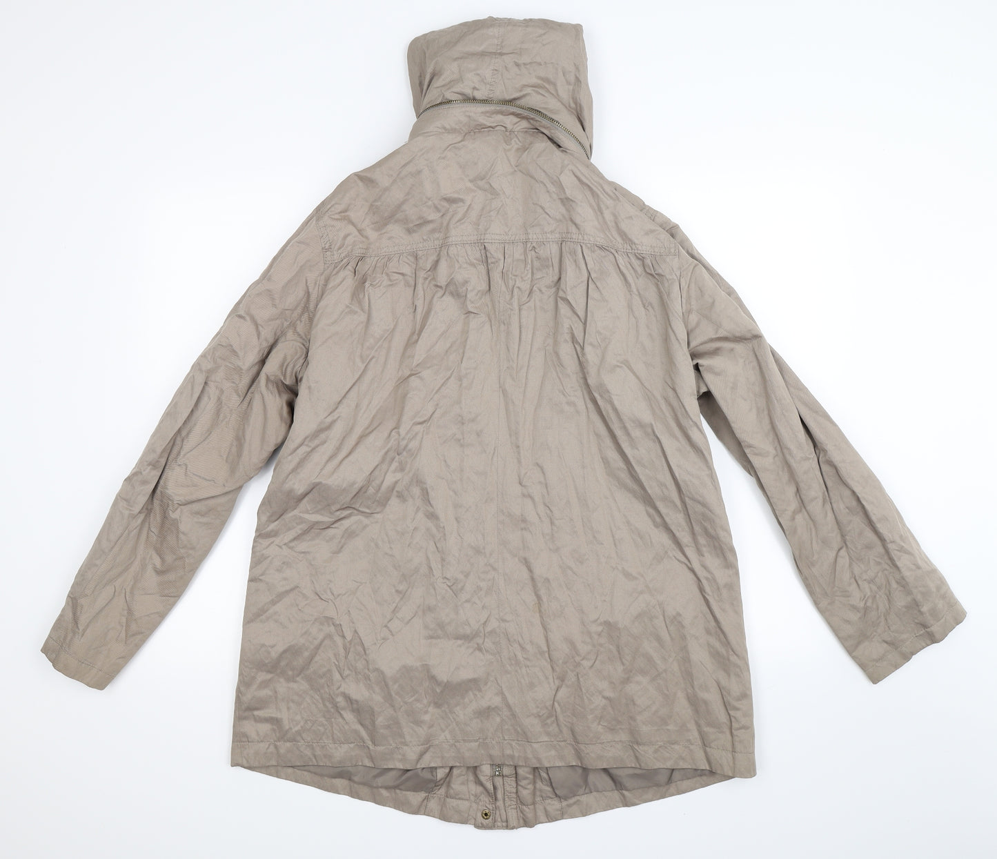 Marks and Spencer Womens Grey   Parka Coat Size 20