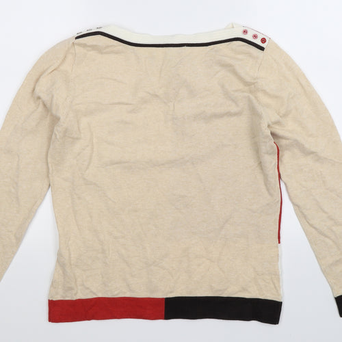 CC Womens Multicoloured  Knit Pullover Jumper Size S
