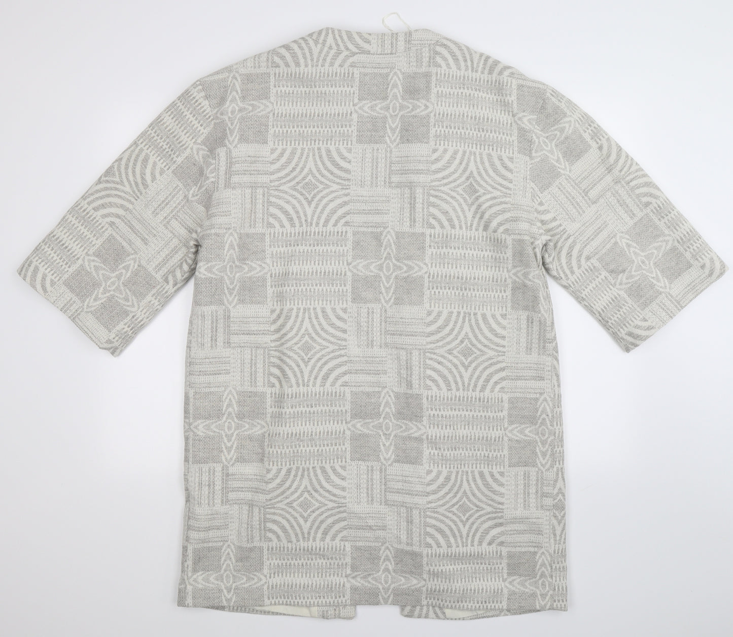 Atmosphere Womens Multicoloured Geometric  Jacket Coat Size 12