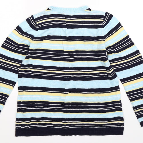 Bonmarché Womens Multicoloured Striped Knit Cardigan Jumper Size XS