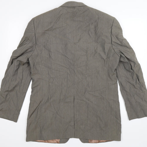 Hyphen Mens Grey   Jacket Suit Jacket Size 40