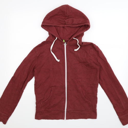 RAPANUI Womens Brown   Full Zip Hoodie Size 12