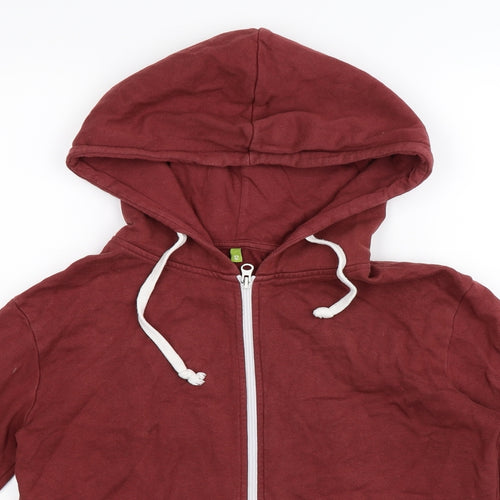 RAPANUI Womens Brown   Full Zip Hoodie Size 12