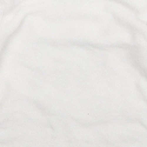 Primark Girls White  Fleece Pullover Sweatshirt Size 9-10 Years  - Minnie Mouse
