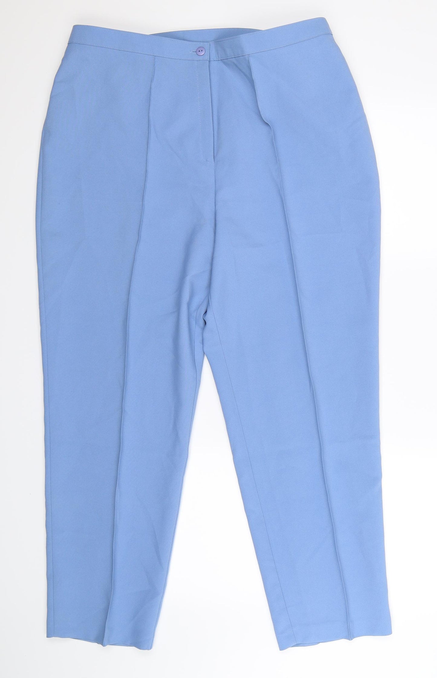 Slimma Womens Blue   Trousers  Size 18 L29 in