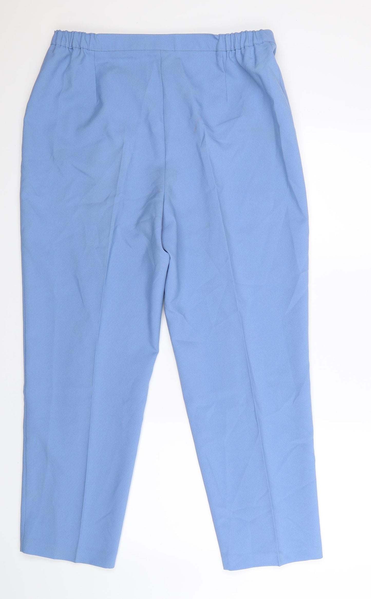 Slimma Womens Blue   Trousers  Size 18 L29 in