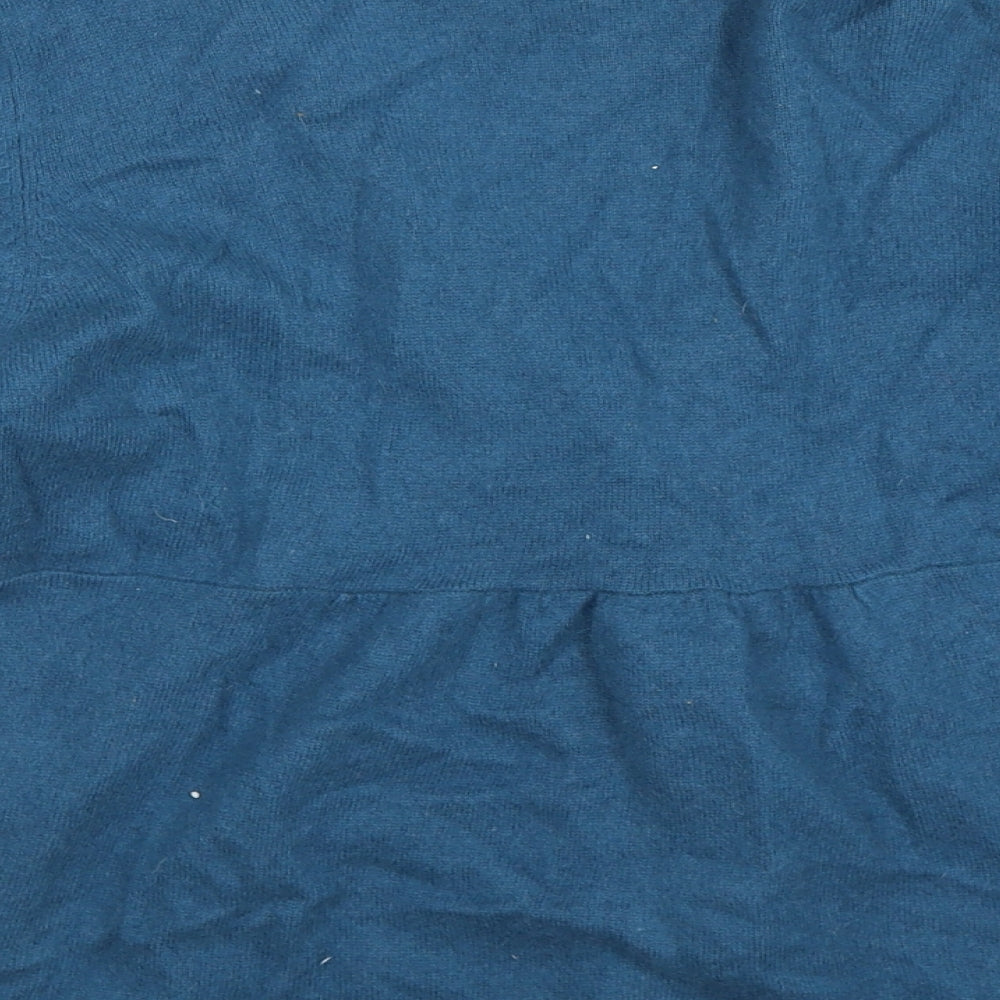 F&F Womens Blue  Knit Cardigan Jumper Size 18